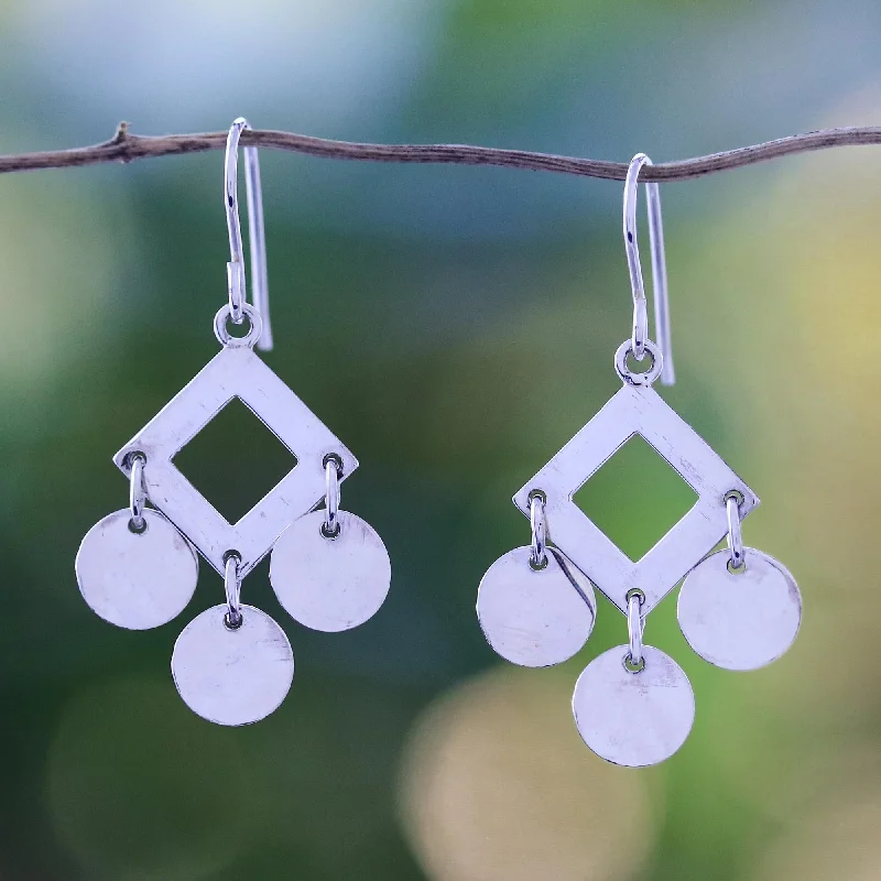 Shop Dazzling Jewelry At The Best Prices Joyous Sound Fair Trade Sterling Silver Chandelier Earrings