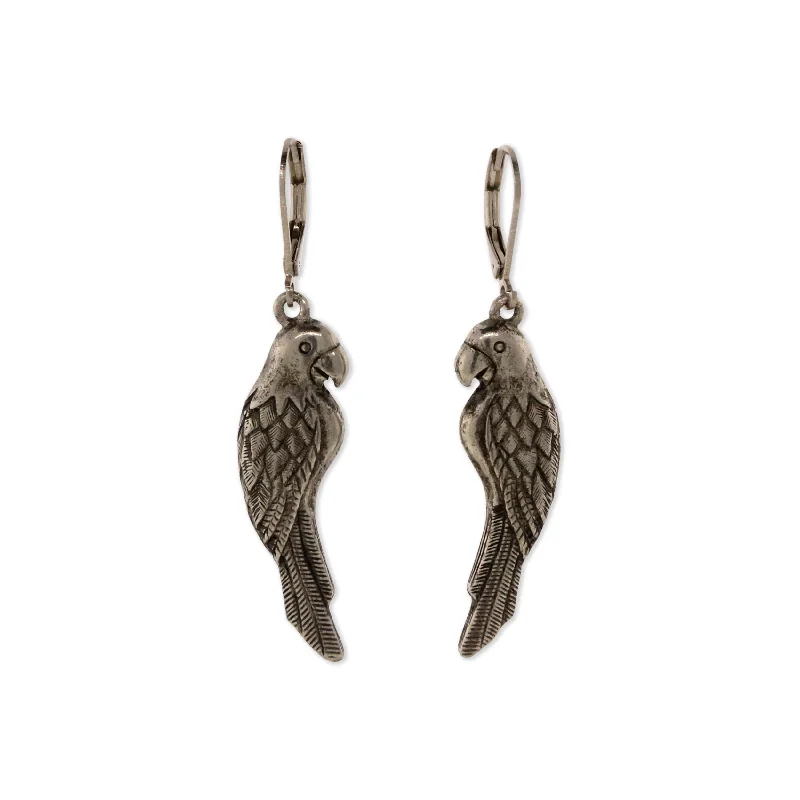 Exclusive Jewelry Markdowns – Limited-Time Offer 1928 Jewelry® Pewter Parrot Earrings Exclusive Jewelry Markdowns – Limited-Time Offer 1928 Jewelry® Pewter Parrot Earrings