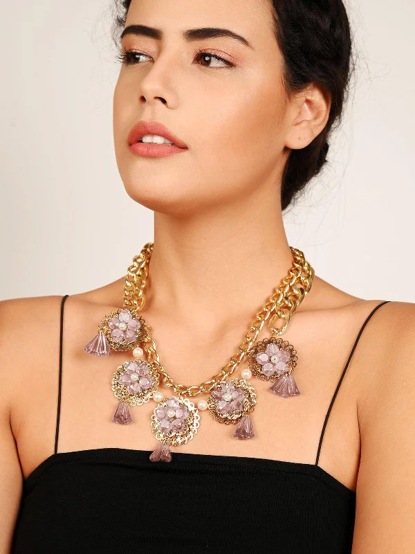 Trending Jewelry Now Available At Exclusive Prices Odette Women Clear Metal Necklace