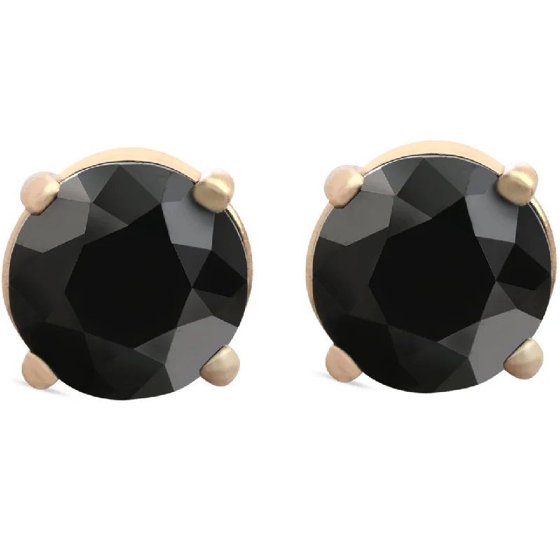 Best Jewelry Deals – Shop Premium Pieces At Great Prices 1 1/2 ct 14k Yellow Gold Round Black Diamond Studs Womens Earrings Best Jewelry Deals – Shop Premium Pieces At Great Prices 1 1/2 ct 14k Yellow Gold Round Black Diamond Studs Womens Earrings
