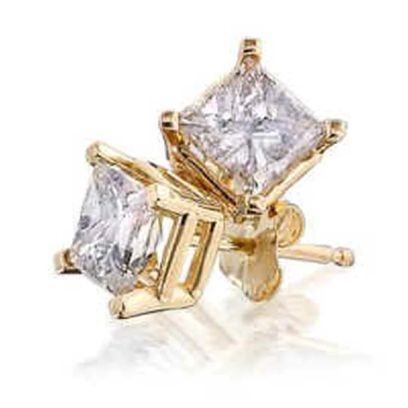 Celebrate Every Occasion With Sparkling Savings 1 1/4ct Diamond Studs 14K Yellow Gold Celebrate Every Occasion With Sparkling Savings 1 1/4ct Diamond Studs 14K Yellow Gold