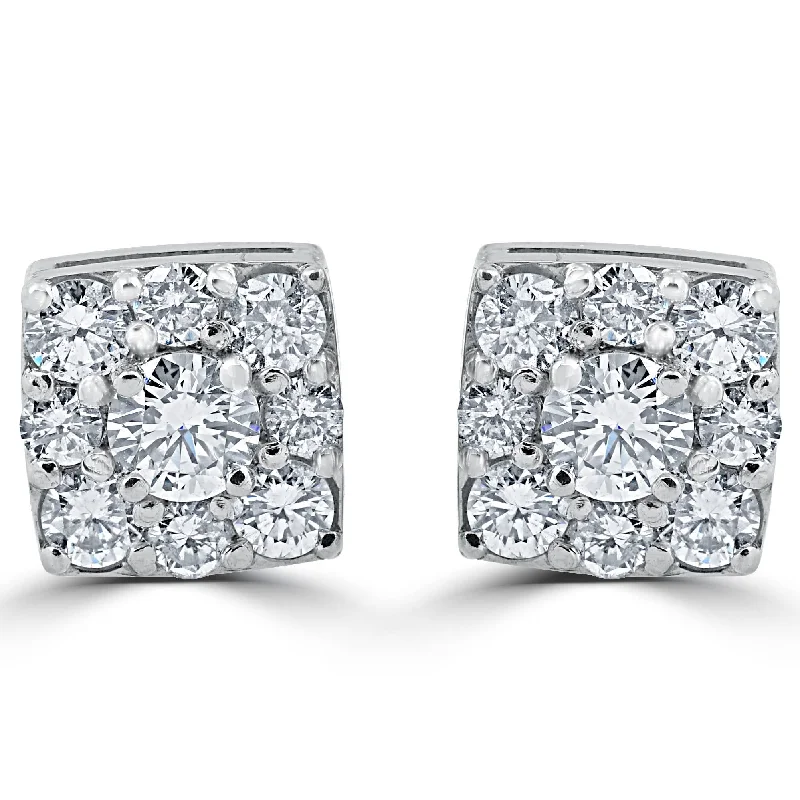 Save On Luxury Jewelry Pieces – Limited-Time Offers 1 1/5ct Cushion Halo Round Diamond Studs 14K White Gold 8mm Save On Luxury Jewelry Pieces – Limited-Time Offers 1 1/5ct Cushion Halo Round Diamond Studs 14K White Gold 8mm