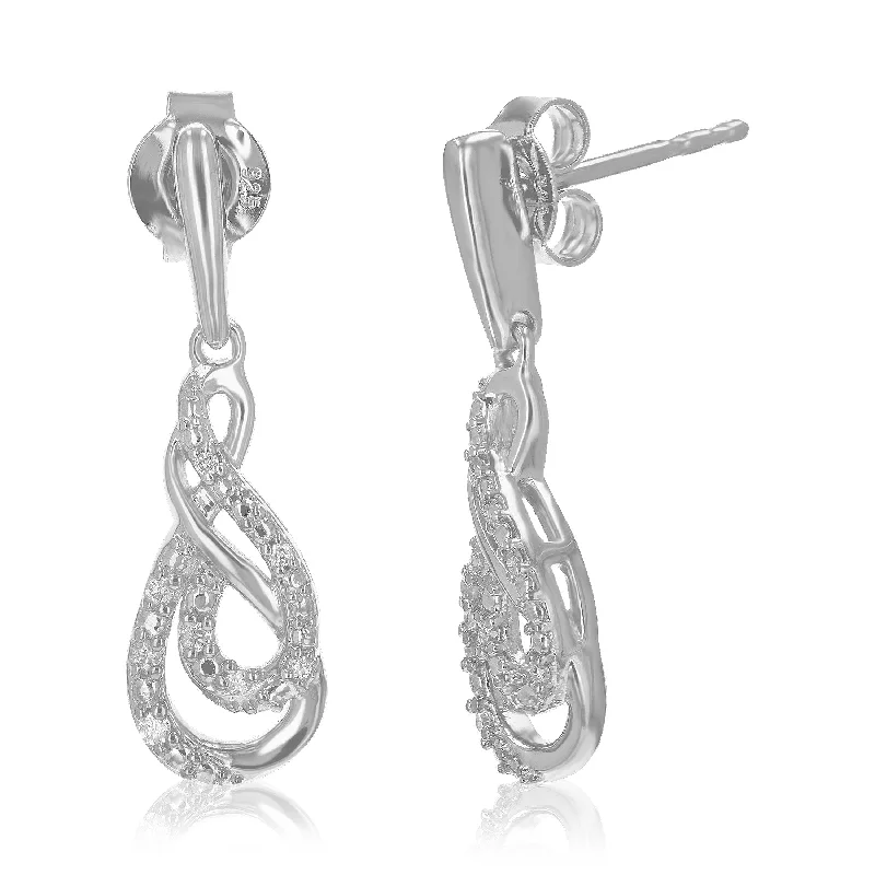 Personalized Jewelry Sale – Unique Pieces At Great Prices 1/10 cttw Round Lab Grown Diamond Dangle Earrings .925 Sterling Silver Prong Set 1 Inch Personalized Jewelry Sale – Unique Pieces At Great Prices 1/10 cttw Round Lab Grown Diamond Dangle Earrings .925 Sterling Silver Prong Set 1 Inch