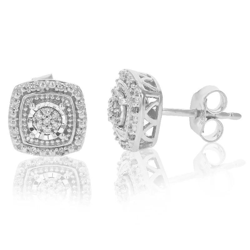Exclusive Online Discounts On Stylish Jewelry 1/10 cttw Round Lab Grown Diamond Studs .925 Sterling Silver Earrings Prong Set Exclusive Online Discounts On Stylish Jewelry 1/10 cttw Round Lab Grown Diamond Studs .925 Sterling Silver Earrings Prong Set