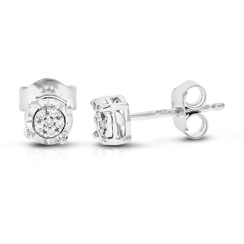 Buy More, Save More On Stunning Jewelry Designs 1/16 cttw 12 Stones Round Lab Grown Diamond Studs Earrings .925 Sterling Silver Prong Set Round Shape Buy More, Save More On Stunning Jewelry Designs 1/16 cttw 12 Stones Round Lab Grown Diamond Studs Earrings .925 Sterling Silver Prong Set Round Shape