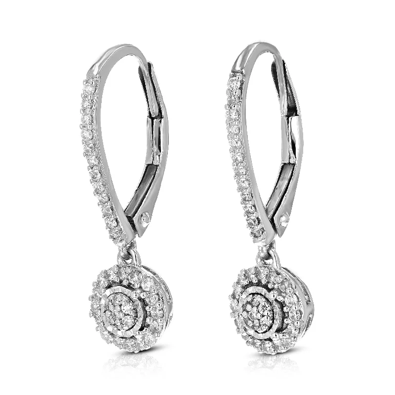 Trending Jewelry Styles Now At Limited-Time Discounts 1/4 cttw Round Lab Grown Diamond Dangle Earrings for Her .925 Sterling Silver Prong Set 3/4 Inch Size Trending Jewelry Styles Now At Limited-Time Discounts 1/4 cttw Round Lab Grown Diamond Dangle Earrings for Her .925 Sterling Silver Prong Set 3/4 Inch Size