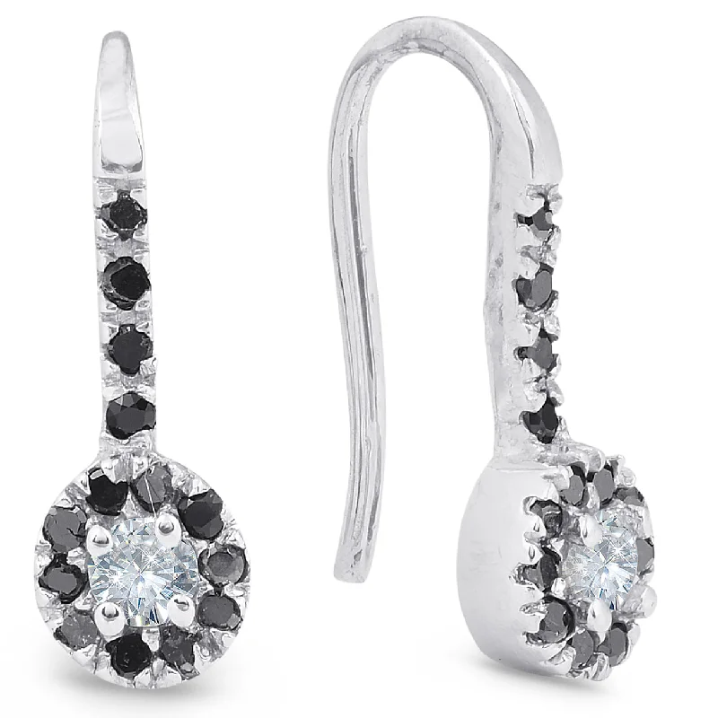 Unlock Unbeatable Jewelry Deals Before They’Re Gone 1/4ct Black Diamond Dangle Drop Studs Earrings 10K White Gold Unlock Unbeatable Jewelry Deals Before They’Re Gone 1/4ct Black Diamond Dangle Drop Studs Earrings 10K White Gold