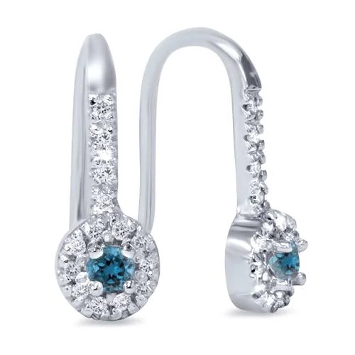 Your Dream Jewelry At Dream Prices – Shop Now 1/4ct Treated Blue & White Diamond Drop White Earrings 14K White Gold Your Dream Jewelry At Dream Prices – Shop Now 1/4ct Treated Blue & White Diamond Drop White Earrings 14K White Gold