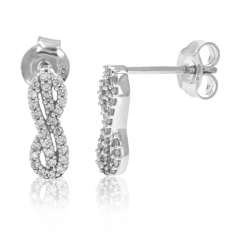 Exclusive Jewelry Sale – Limited-Time Discounts 1/5 cttw Round Lab Grown Diamond Dangle Earrings .925 Sterling Silver Prong Set 1/2 Inch Exclusive Jewelry Sale – Limited-Time Discounts 1/5 cttw Round Lab Grown Diamond Dangle Earrings .925 Sterling Silver Prong Set 1/2 Inch