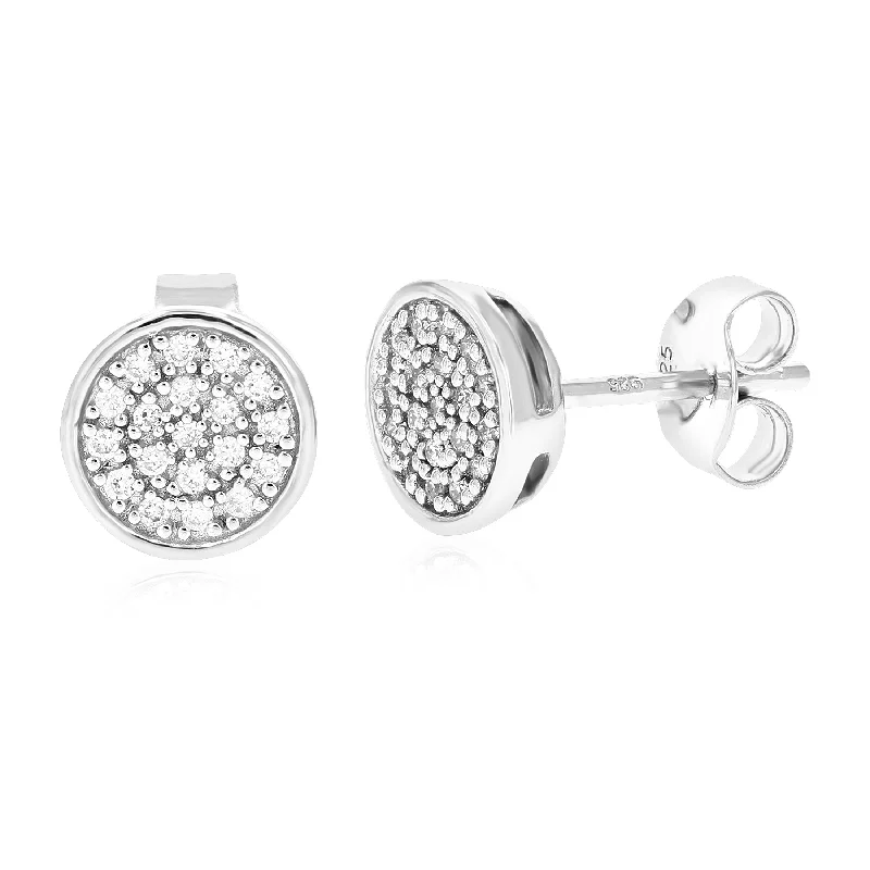 Exclusive Jewelry Markdowns – Limited-Time Offer 1/6 cttw 38 Stones Round Lab Grown Diamond Studs Earrings .925 Sterling Silver Prong Set 1/3 Inch Exclusive Jewelry Markdowns – Limited-Time Offer 1/6 cttw 38 Stones Round Lab Grown Diamond Studs Earrings .925 Sterling Silver Prong Set 1/3 Inch