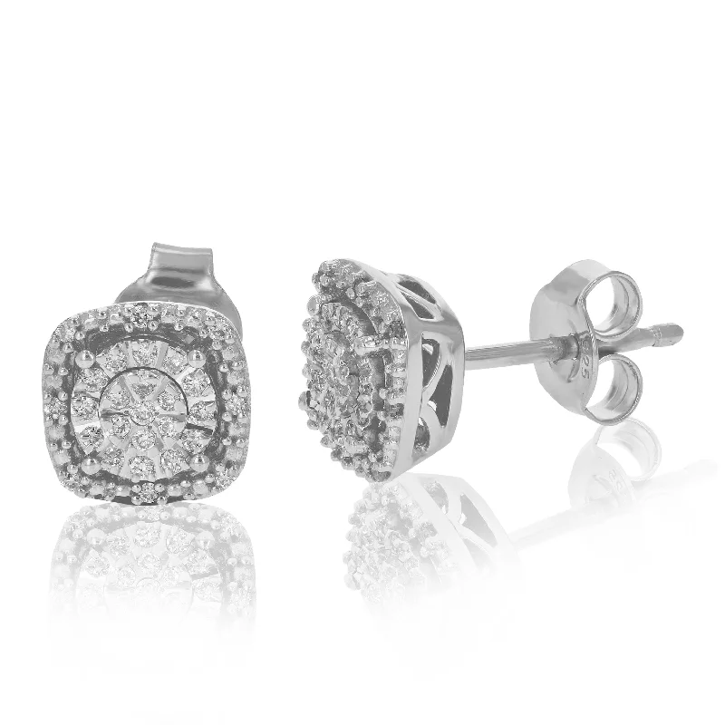 Limited Stock On Premium Jewelry At Low Prices 1/6 cttw Round Lab Grown Diamond Stud Earring .925 Sterling Silver Prong Set Limited Stock On Premium Jewelry At Low Prices 1/6 cttw Round Lab Grown Diamond Stud Earring .925 Sterling Silver Prong Set