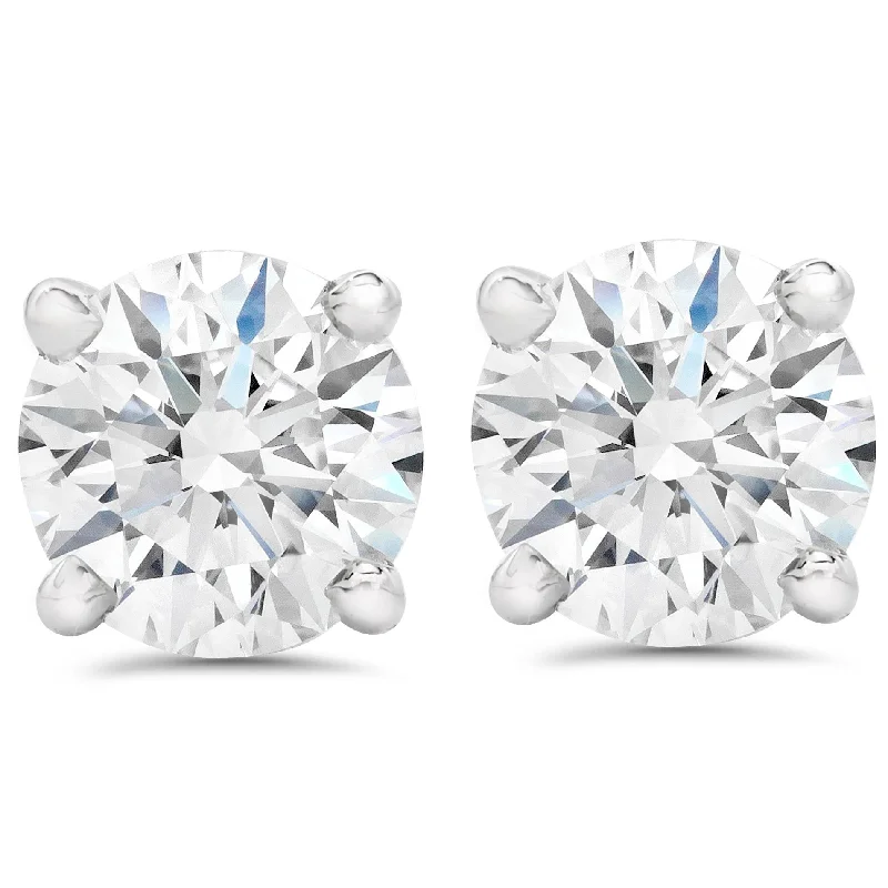 Jewelry Sale – Exclusive Styles At Lower Prices 2 1/2 ct Round Diamond Screw Back Studs in 14k White Gold Enhanced Jewelry Sale – Exclusive Styles At Lower Prices 2 1/2 ct Round Diamond Screw Back Studs in 14k White Gold Enhanced