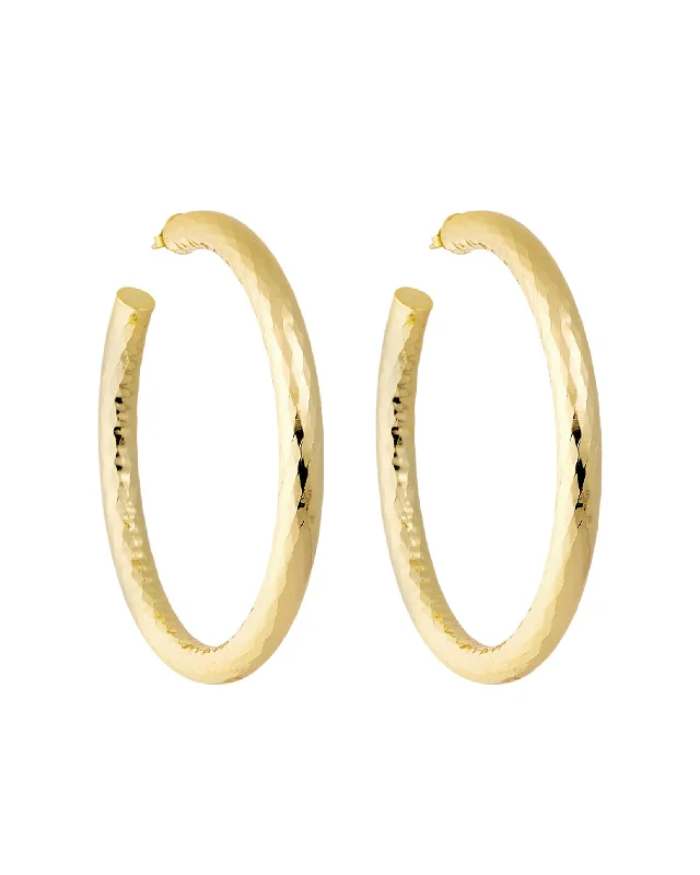 Trending Jewelry Styles Now At Limited-Time Discounts 2" Wavelet Hoops in Gold