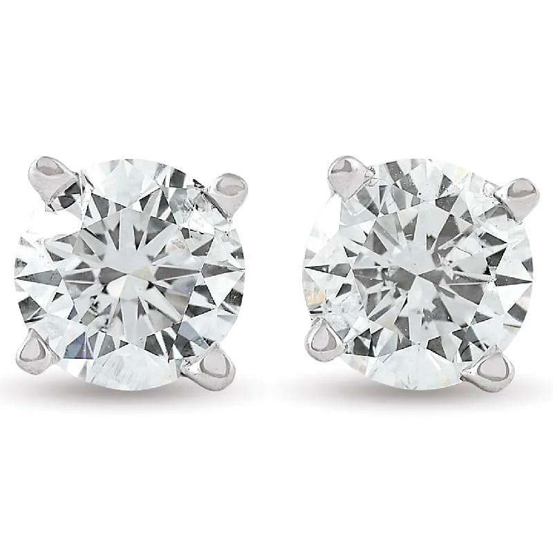 Jewelry Clearance Sale – Final Reductions 3/4ct Round Diamond Studs 14K White Gold Jewelry Clearance Sale – Final Reductions 3/4ct Round Diamond Studs 14K White Gold