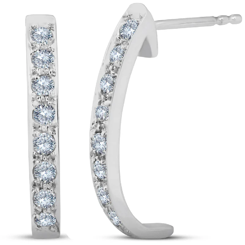 Limited-Time Jewelry Sale – Don't Miss These Deals 3/8ct Diamond Hoops 14K White Gold Limited-Time Jewelry Sale – Don't Miss These Deals 3/8ct Diamond Hoops 14K White Gold
