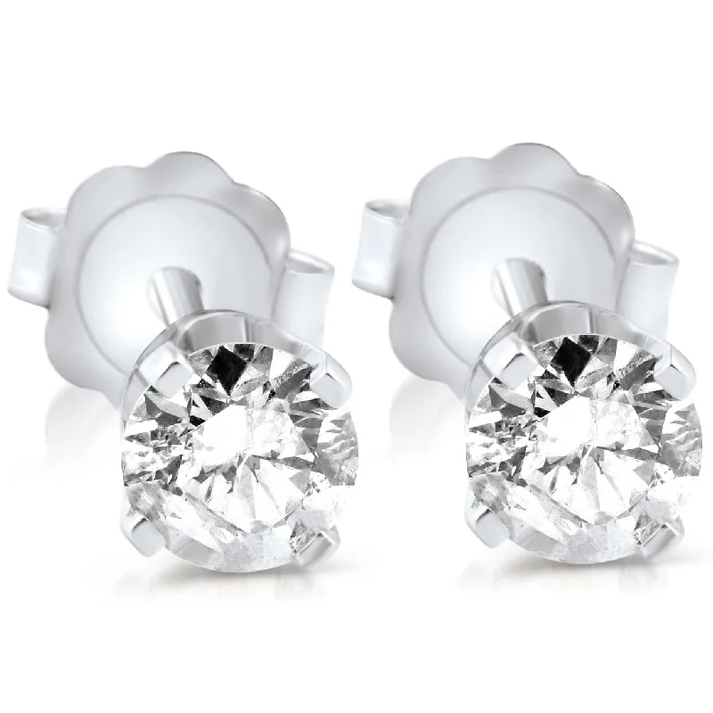 Special Offers On Handcrafted And Designer Jewelry 3/8ct Diamond Studs 14K White Gold Special Offers On Handcrafted And Designer Jewelry 3/8ct Diamond Studs 14K White Gold