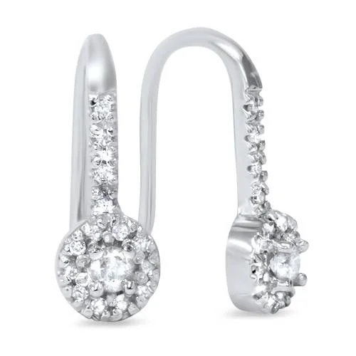 Trending Jewelry Now At Unbeatable Prices 5/8ct Diamond Earrings White Gold