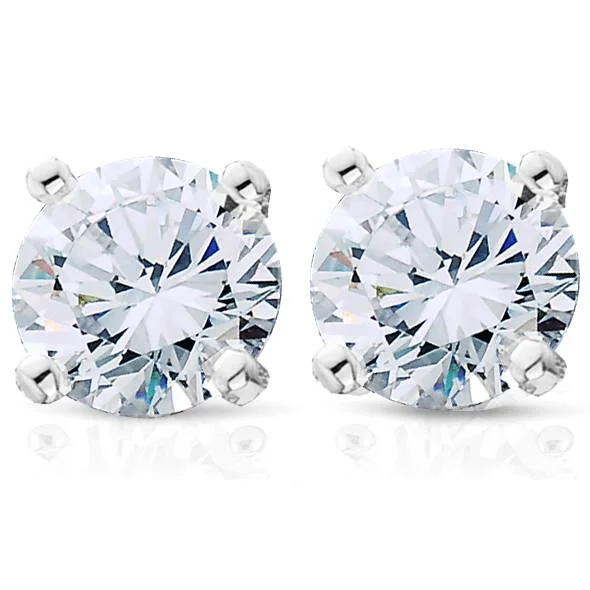 Shop Signature Jewelry Styles At Exclusive Prices 7/8ct Diamond Studs 14K White Gold Shop Signature Jewelry Styles At Exclusive Prices 7/8ct Diamond Studs 14K White Gold
