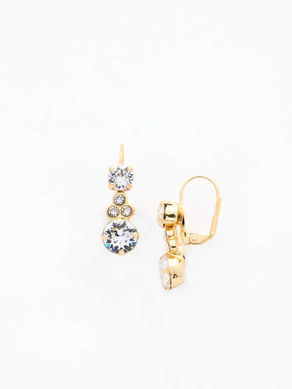 Exclusive Jewelry Sale – Limited-Time Discounts Clustered Circular Crystal Drop Dangle Earrings In Bright Gold Tone/crystal Exclusive Jewelry Sale – Limited-Time Discounts Clustered Circular Crystal Drop Dangle Earrings In Bright Gold Tone/crystal