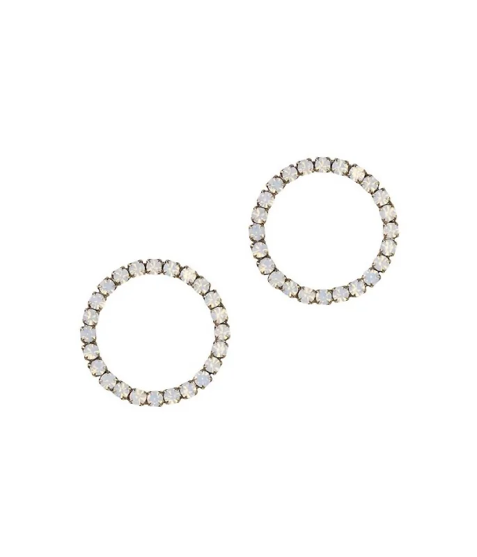 Once-A-Year Jewelry Sale – Grab Your Favorites Now Fiona Hoops In White