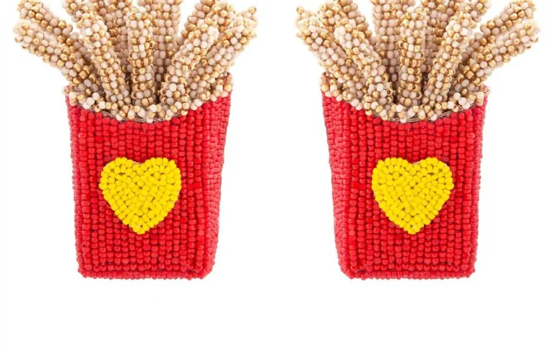 Your Dream Jewelry At Dream Prices – Shop Now Fries Earrings In Multi