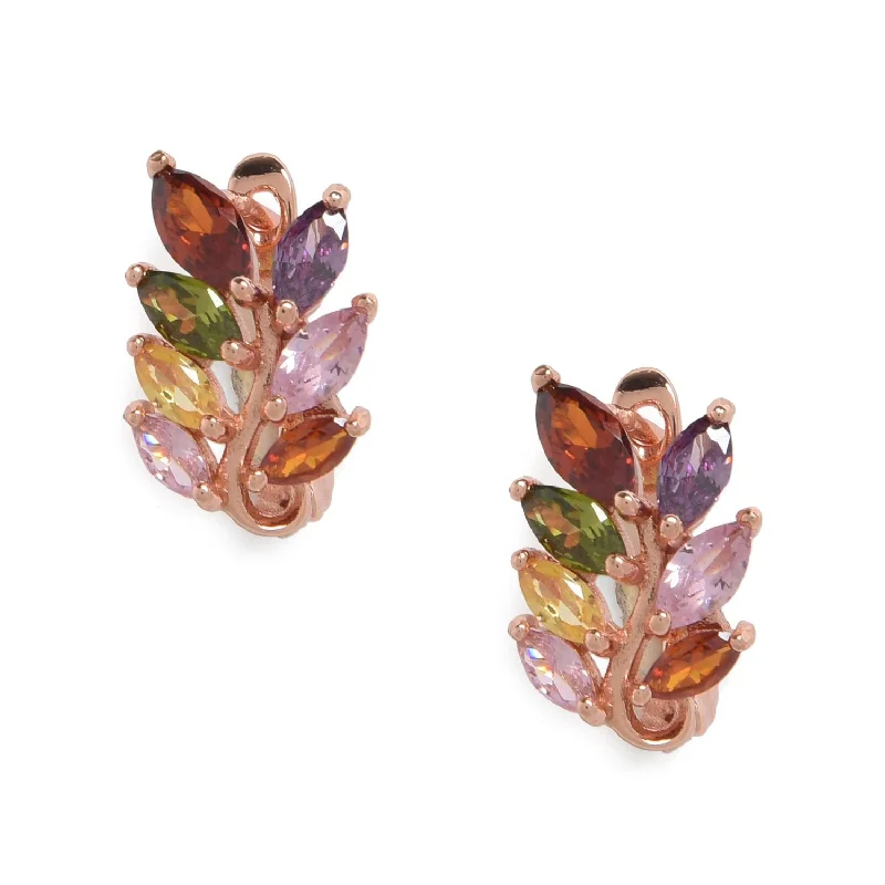 Versatile Layering Jewelry For Effortless Chic Gold Color Gold Plated Designer Studs For Women's Versatile Layering Jewelry For Effortless Chic Gold Color Gold Plated Designer Studs For Women's