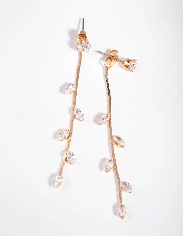 Best Jewelry Sale Prices – Limited-Time Offer Gold Petal Diamante Long Drop Earrings Best Jewelry Sale Prices – Limited-Time Offer Gold Petal Diamante Long Drop Earrings