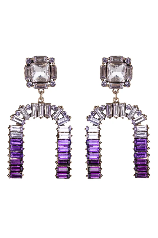 Elegant Jewelry Pieces At Unbelievable Prices Grace Purple Dangle Earrings