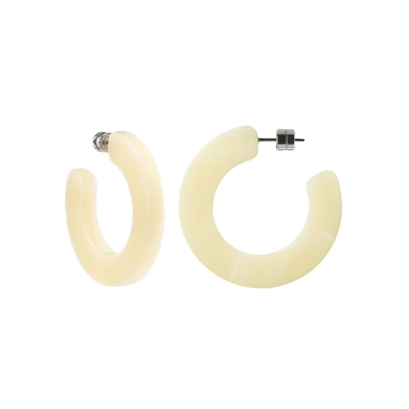 Huge Savings On Timeless Jewelry Collections Kate Hoops in Light Yellow