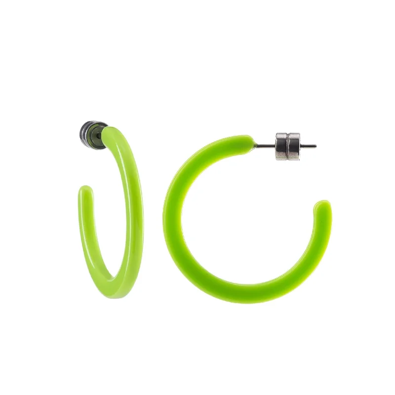 Shop Dazzling Jewelry At The Best Prices Mini Hoops in Neon Green