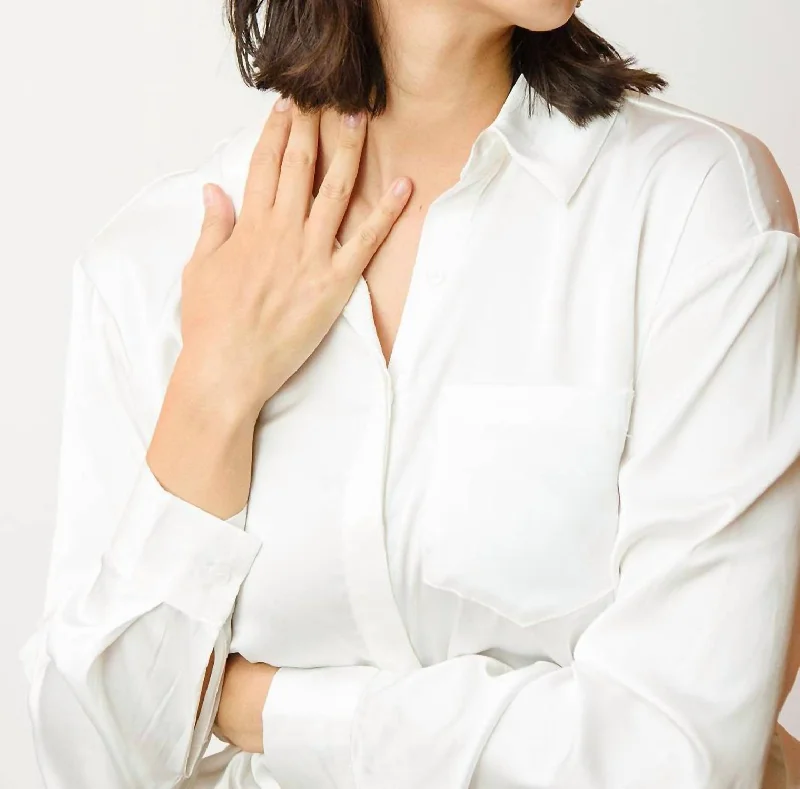 Celebrate Every Occasion With Sparkling Savings Pearl Hoop Earrings In White