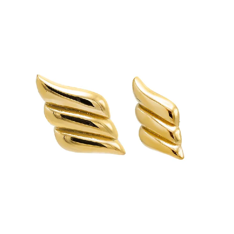 Personalized Jewelry Sale – Unique Pieces At Great Prices Solid Triple Wave On The Ear Stud Earring Personalized Jewelry Sale – Unique Pieces At Great Prices Solid Triple Wave On The Ear Stud Earring