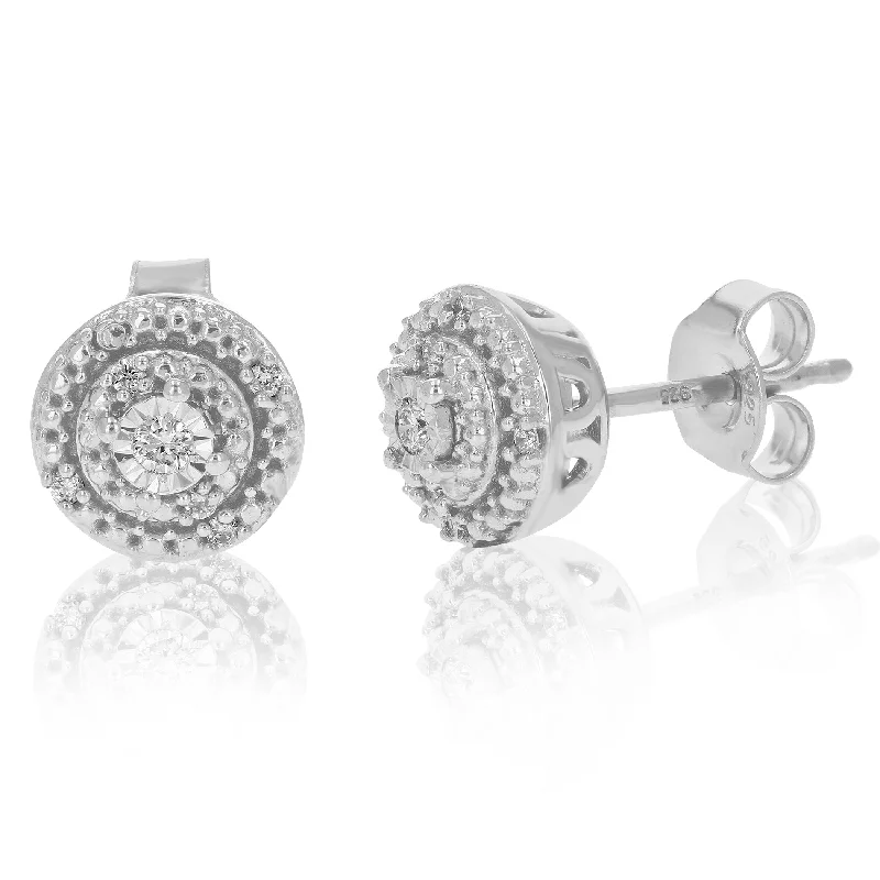 Fashion-Forward Jewelry At Incredible Prices Stud Earring Made of 1/10 cttw Round Lab Grown Diamonds and .925 Sterling Silver Prong Setting Fashion-Forward Jewelry At Incredible Prices Stud Earring Made of 1/10 cttw Round Lab Grown Diamonds and .925 Sterling Silver Prong Setting
