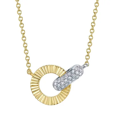 Exclusive Jewelry Offers – Sparkle For Less 0.07CT DIAMOND PAVE NECKLACE