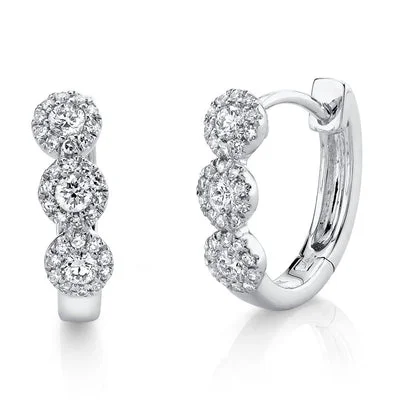 Shop Fine Jewelry With Exclusive Savings 0.37CT DIAMOND HUGGIE EARRING
