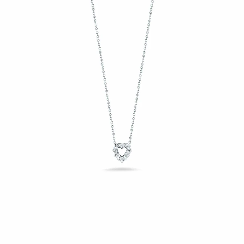 Shine Without Limits – Jewelry Sale Happening Now Baby Open Heart Necklace with Diamonds Shine Without Limits – Jewelry Sale Happening Now Baby Open Heart Necklace with Diamonds
