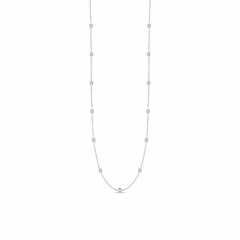 Grab Your Dream Jewelry At The Lowest Prices Diamonds by the Inch Twenty-Five Station Necklace Grab Your Dream Jewelry At The Lowest Prices Diamonds by the Inch Twenty-Five Station Necklace