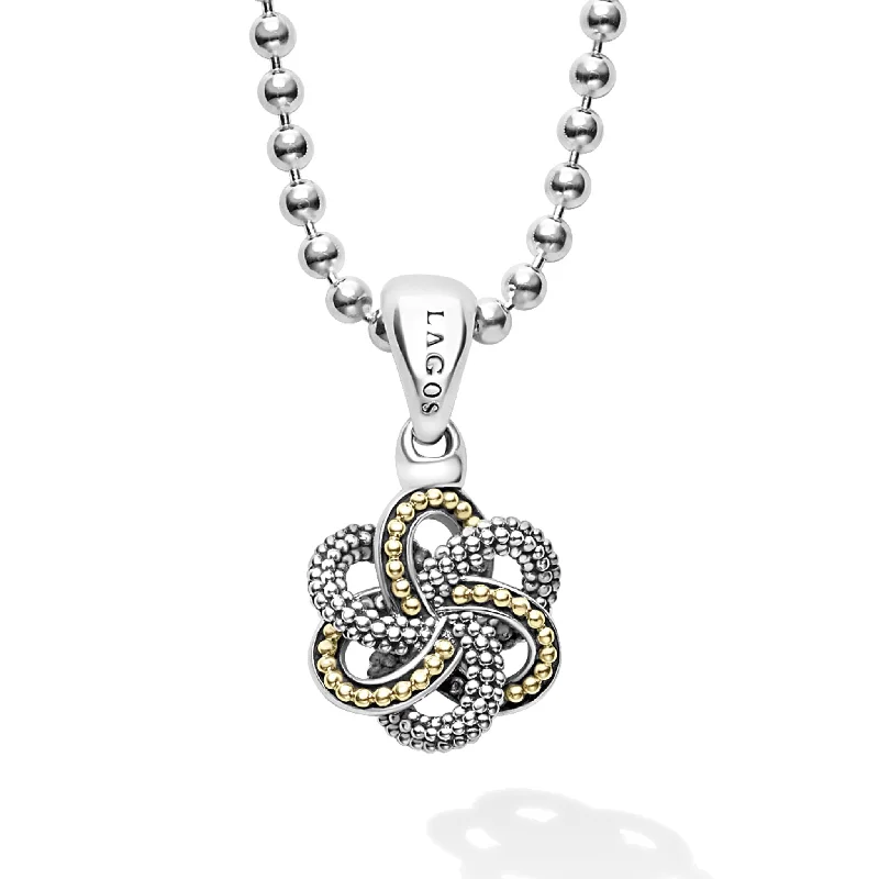 Handcrafted Jewelry Sale – Unique Designs At Low Prices Small Two-Tone Pendant Necklace Handcrafted Jewelry Sale – Unique Designs At Low Prices Small Two-Tone Pendant Necklace