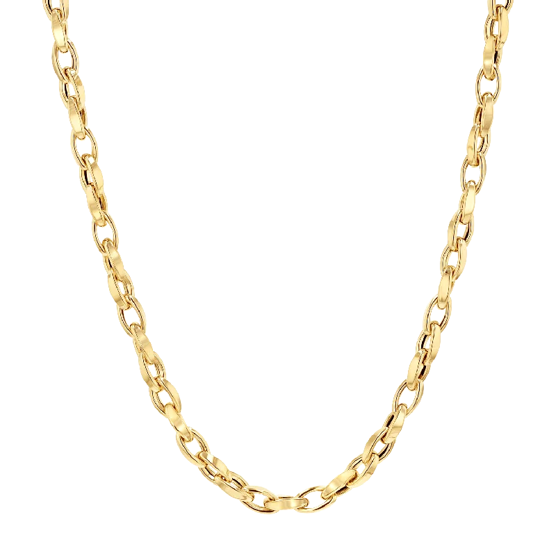 Limited-Stock Jewelry Clearance – Grab Your Favorites Now Celine Twist Link Chain Necklace Limited-Stock Jewelry Clearance – Grab Your Favorites Now Celine Twist Link Chain Necklace
