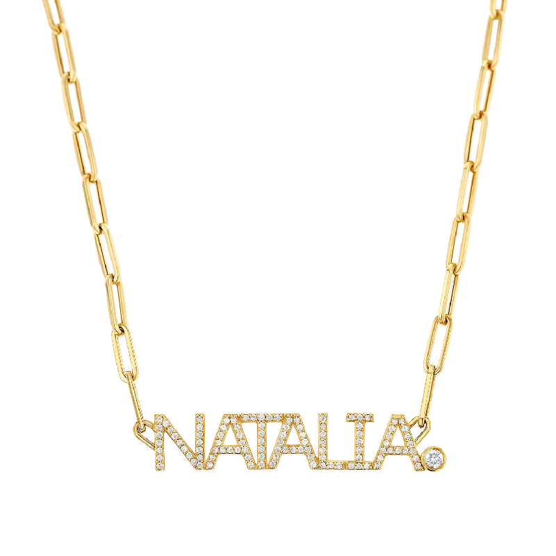 Flash Sale On Exquisite Jewelry – Don't Miss Out Custom Paper Clip Diamond Name Necklace Flash Sale On Exquisite Jewelry – Don't Miss Out Custom Paper Clip Diamond Name Necklace