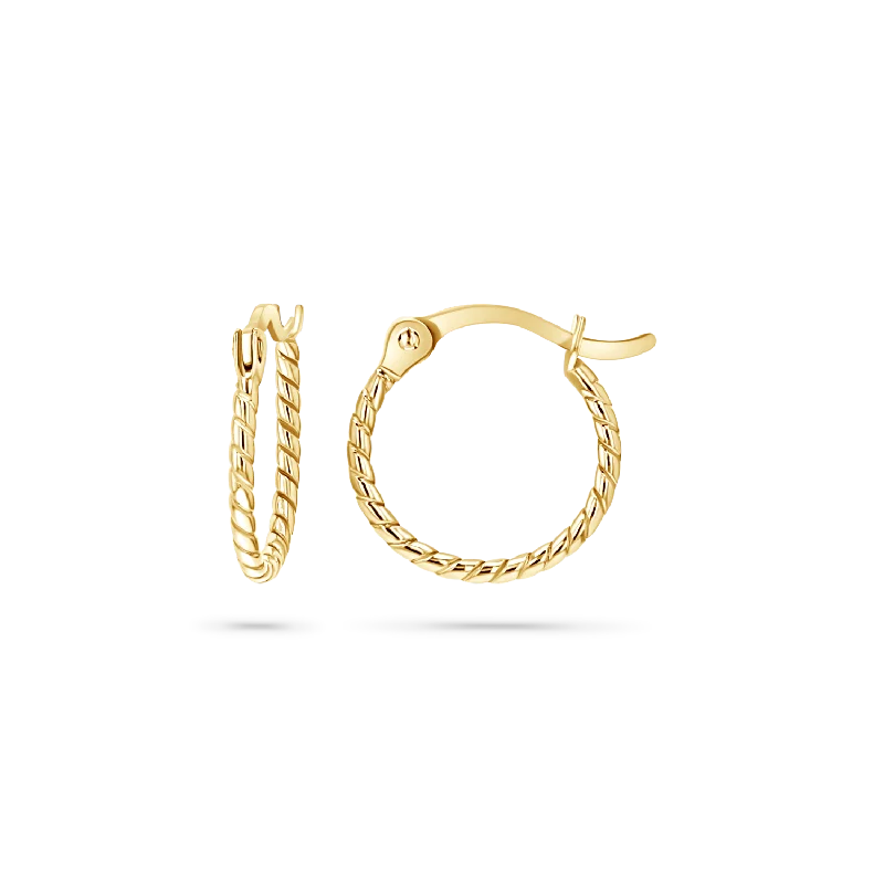 Shop Dazzling Jewelry At The Best Prices Dainty Twist Hoop Earrings