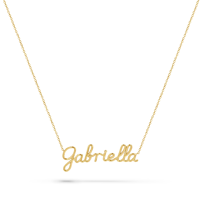 Premium Diamond Jewelry For Unforgettable Moments Signature Name Necklace