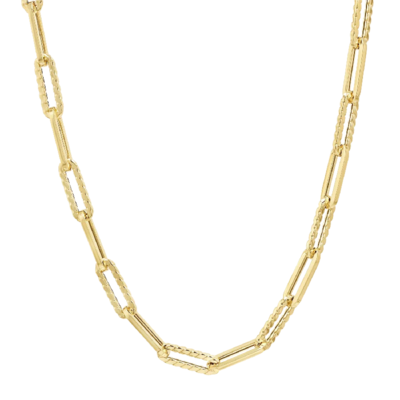 Elegant Jewelry At Unbeatable Offers – Shop Before It's Gone 14K Twist Link Paper Clip Chain Necklace Elegant Jewelry At Unbeatable Offers – Shop Before It's Gone 14K Twist Link Paper Clip Chain Necklace