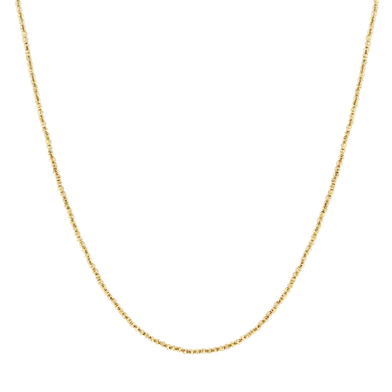 Handcrafted Jewelry Sale – Unique Designs At Low Prices 14K Mooncut Necklace