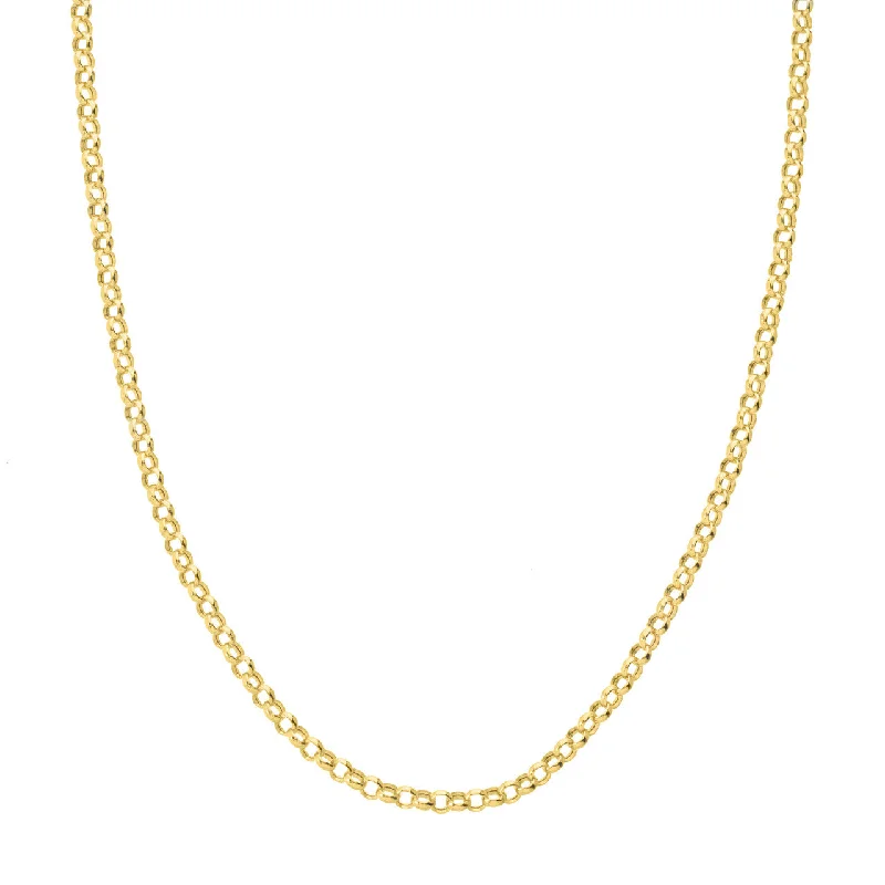 Shop Signature Jewelry Styles At Exclusive Prices 14K Yellow Gold 3.75mm Rolo Chain Necklace Shop Signature Jewelry Styles At Exclusive Prices 14K Yellow Gold 3.75mm Rolo Chain Necklace