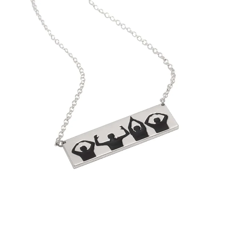 Buy More, Save More On Stunning Jewelry Designs O-H-I-O Silhouette Necklace
