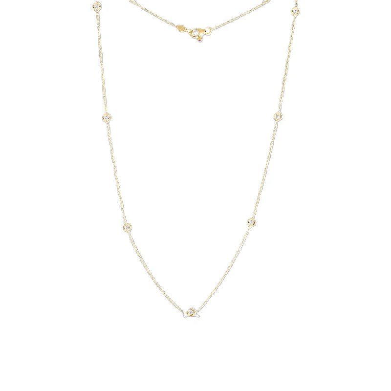 Exclusive Jewelry Sale – Grab Timeless Pieces Now 18K GOLD DIAMONDS BY THE INCH 7 STATION NECKLACE Exclusive Jewelry Sale – Grab Timeless Pieces Now 18K GOLD DIAMONDS BY THE INCH 7 STATION NECKLACE