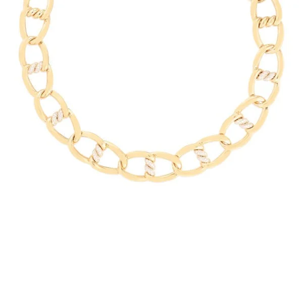 Eco-Friendly Sustainable Jewelry For Conscious Buyers 18K YELLOW GOLD CIALOMA DIAMOND KNOT NECKLACE Eco-Friendly Sustainable Jewelry For Conscious Buyers 18K YELLOW GOLD CIALOMA DIAMOND KNOT NECKLACE