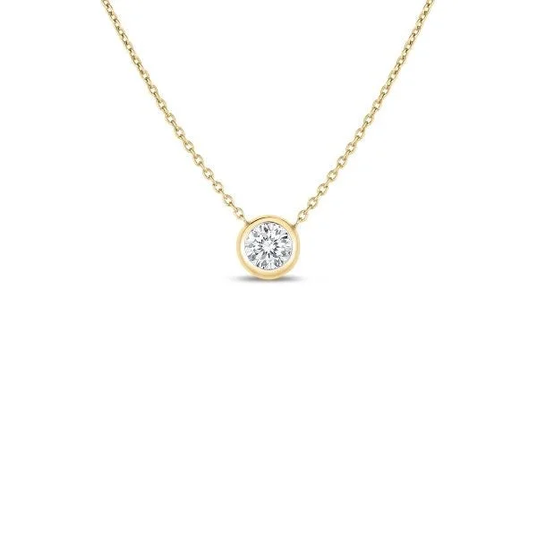 Best Jewelry Deals – Premium Quality At Exclusive Discounts 18K YELLOW GOLD DIAMONDS BY THE INCH BEZEL SET SOLITAIRE NECKLACE Best Jewelry Deals – Premium Quality At Exclusive Discounts 18K YELLOW GOLD DIAMONDS BY THE INCH BEZEL SET SOLITAIRE NECKLACE