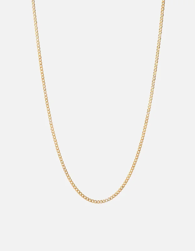 Shop Dazzling Jewelry With Special Promotional Discounts 3mm Cuban Chain Necklace, Gold